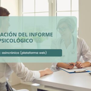 Curso: Elaboración del Informe Neuropsicológico