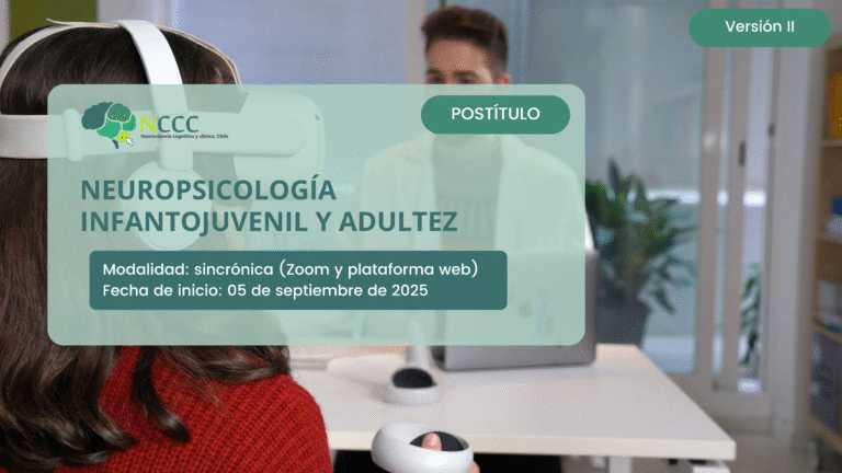 Postí­tulo en Neuropsicologí­a Infantojuvenil y Adultez