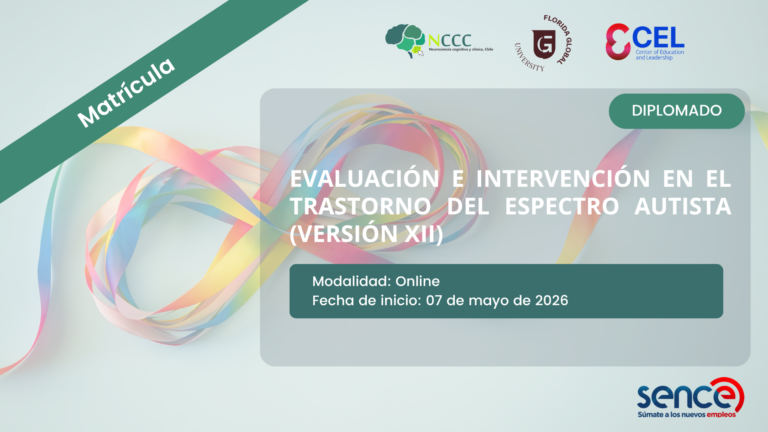 Matrícula: Diplomado en Evaluación e Intervención en el Trastorno del Espectro Autista