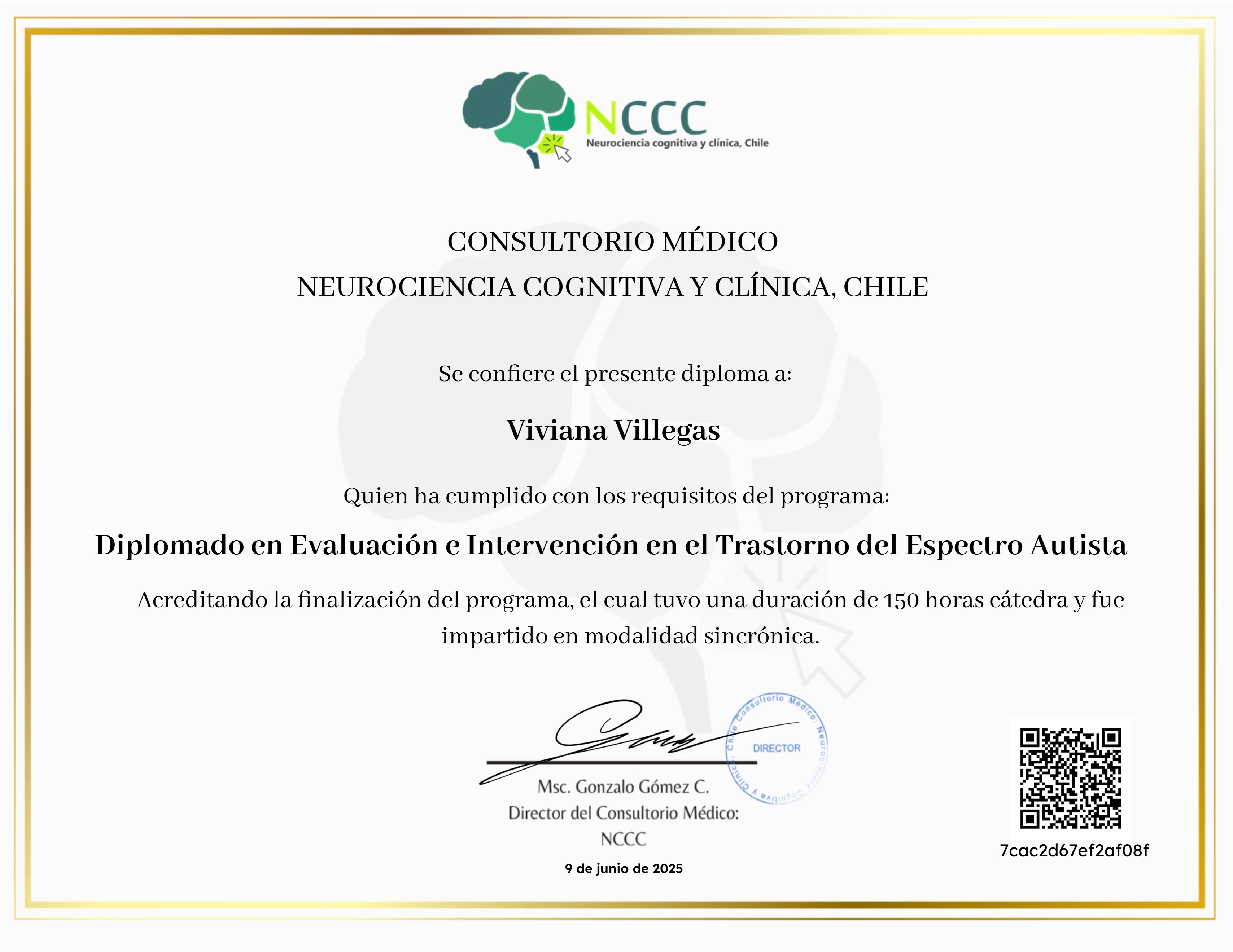 Diplomado en Evaluación e Intervención en el Trastorno del Espectro Autista (Versión V)